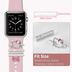 Stylish & Whimsical: Decorative Cartoon-Inspired Watch Strap Buckles & Ornamental Loops for Trendy Accessorizing