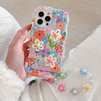 Bead Bracelet Chain Phone Case for iPhone