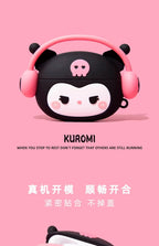 KT Kuromi Melody Silicone Earphone Case for Airpods 1/2/3/4 Pro/Pro 2/Pro 3 - Protective Cover Accessory