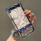 Transparent Flower Silicone iPhone Case