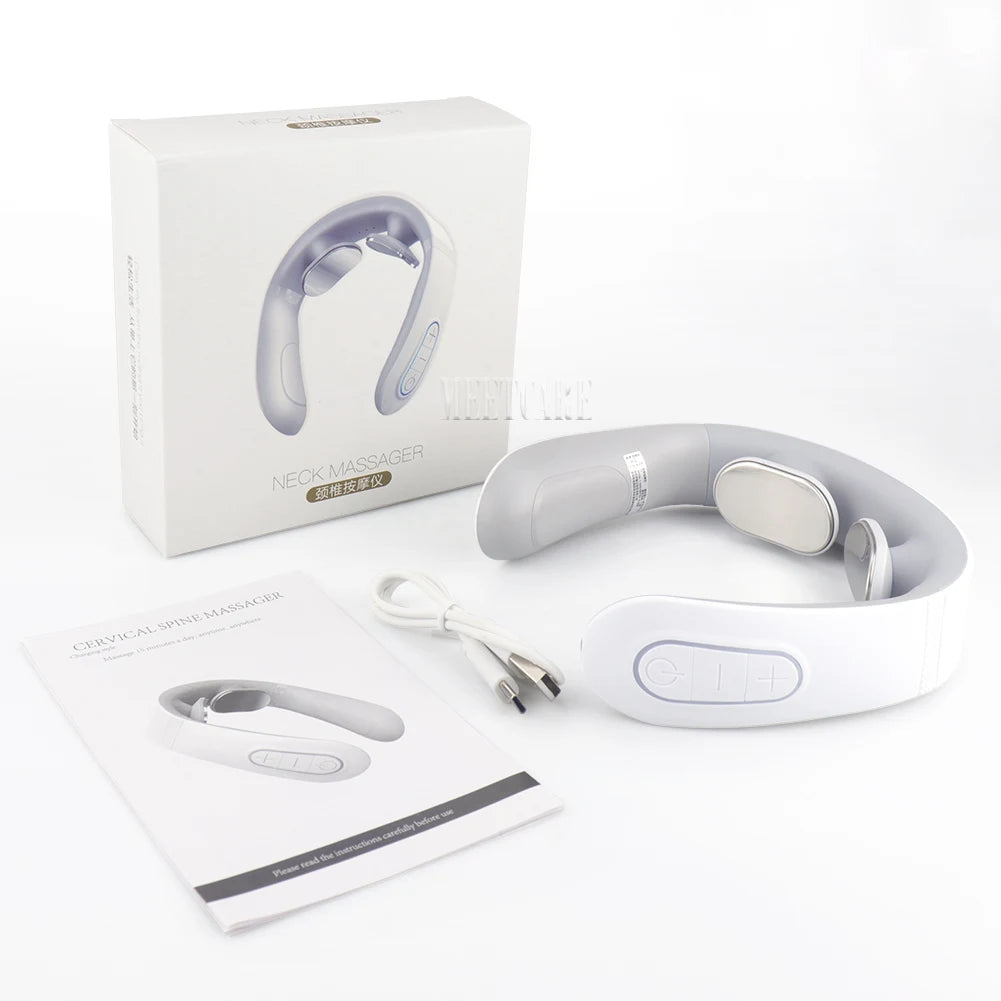 Electric Pulse Neck Massager – TENS Cervical Relief