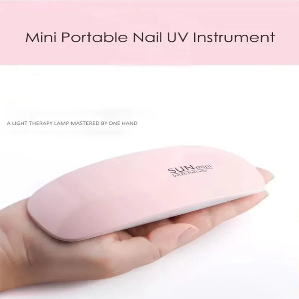 6W Foldable UV LED Nail Lamp with USB