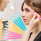 5/10/30/40pcsbrow Razor and Face Razor for Women and Men, Eyebrow Hair Trimmer and Shaver with Protective Cover,Safe