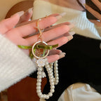 Lily of the Valley Flower Keychain for Women