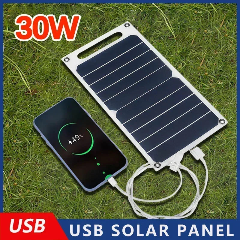 35W Portable Waterproof Solar Panel with USB