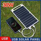 35W Portable Waterproof Solar Panel with USB