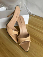 Nightclub Fashion Thin High Heel Summer Women Slippers Fashion Peep Toe Dress Slides Ladies Sexy Stripper Party Sandals