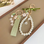 Lily of the Valley Flower Keychain for Women