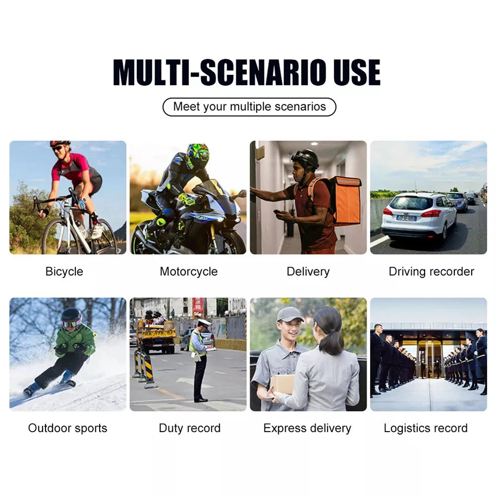4K Ultra HD Wifi Camera Digital Video Mini Portable Handheld Law Enforcement Recorder 180° Rotatable Lens Outdoor Sports Camera