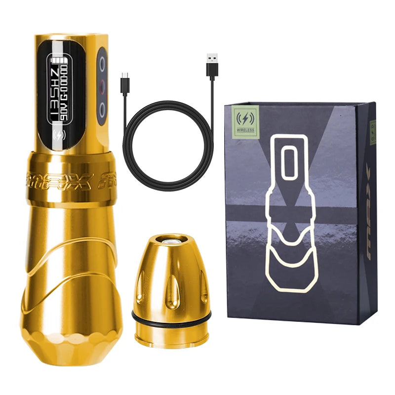 Professional Cordless Tattoo Machine Pen– 2400mAh Battery