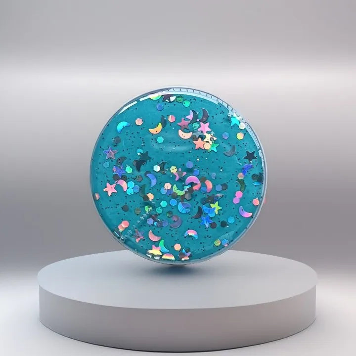 Round Glitter Phone Ring Holder Grip