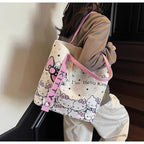 Kawaii Sanrio Hello Kitty Canvas Shoulder Bag