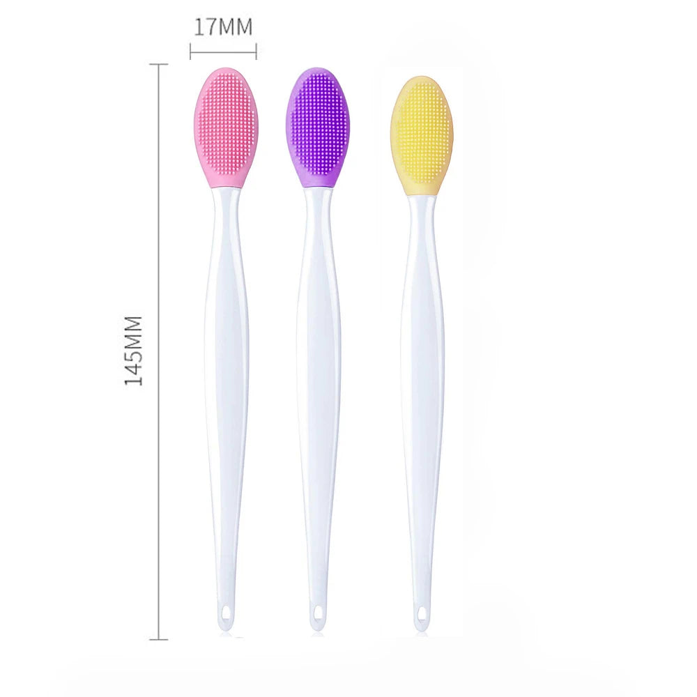 Silicone Face Brush for Exfoliating & Blackhead Removal