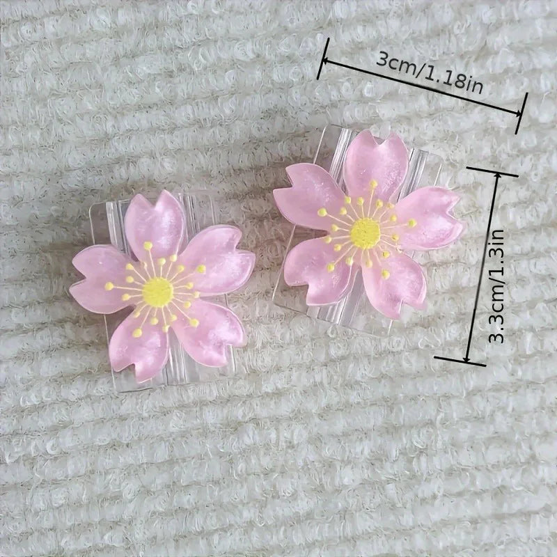 2pcs Cartoon Cable Protector Cute Flowers USB Charger Protector Cable Organizer Kawaii Data Line Cord Cable Winder For iPhone