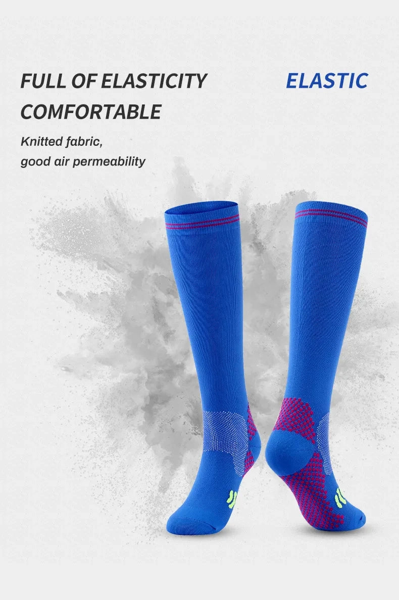 Compression Socks Running Socks Football Hiking Cycling Sports Socks Medical Blood Circulation Anti Fatigue Pregnancy Swelling